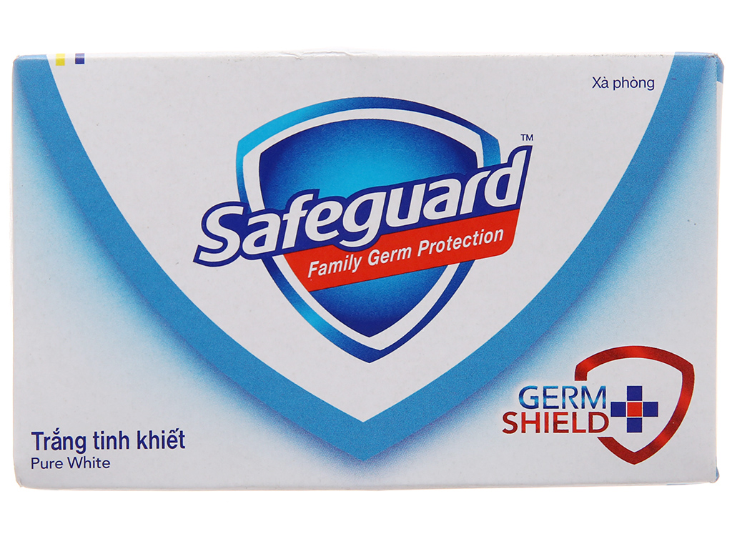 Xà bông Safeguard Pure White trắng tinh khiết 130g Thùng 72 cục